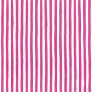 COTTON SHEETING FUNKY STRIPES, 44/45IN  CERISE